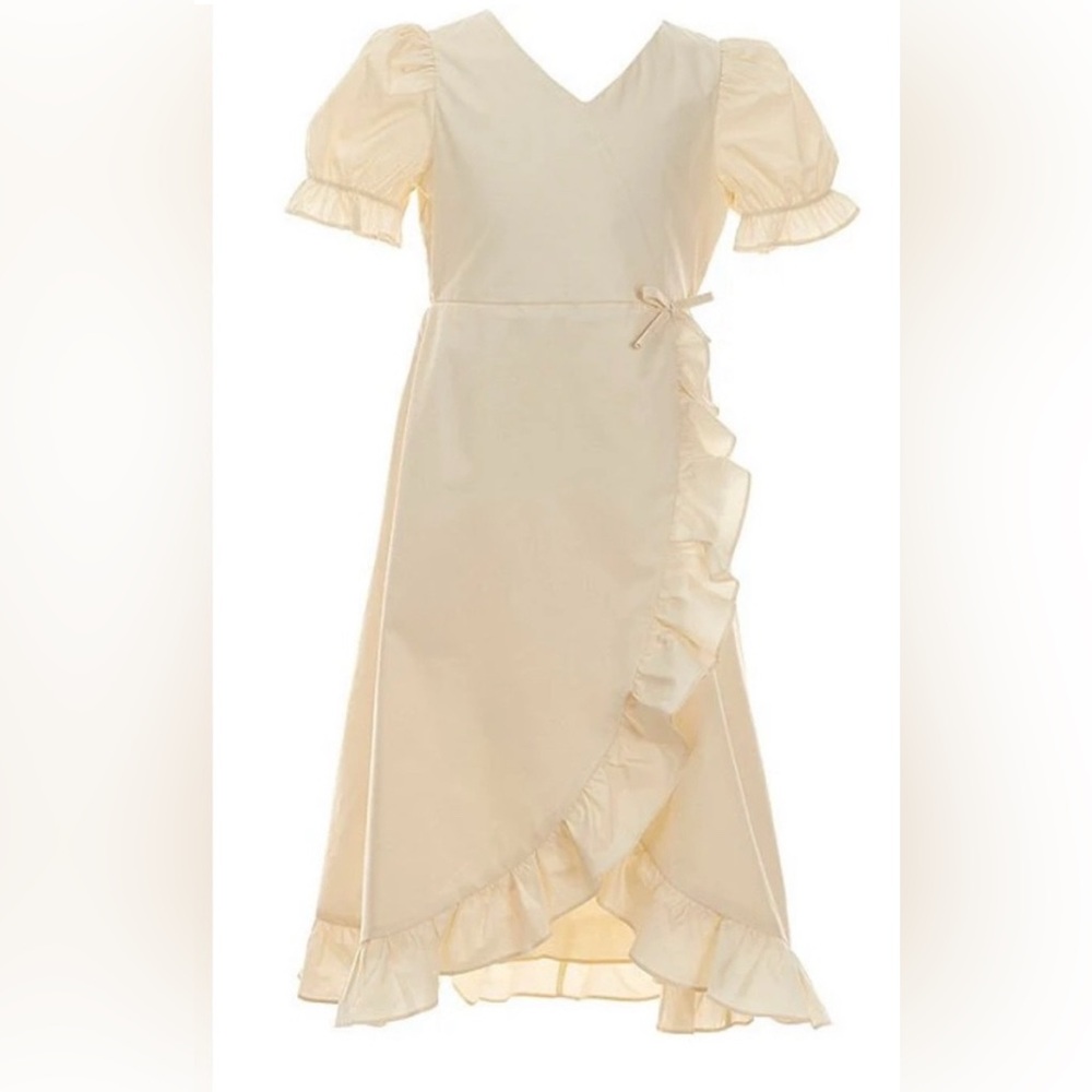 A Loves A Girls Size L (12/14) Ruffle Wrap
Maxi Dress - Oat - NWT